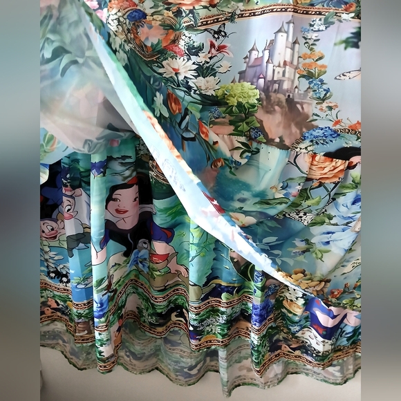 Fairytale SNOW WHITE Long MAXI DRESS Cottagecore Women's PLUS Size XL 2XL - Picture 6 of 10